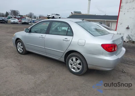 2005 Toyota Corolla Le z USA, uszkodzony, nr VIN 2T1BR30E85C367642